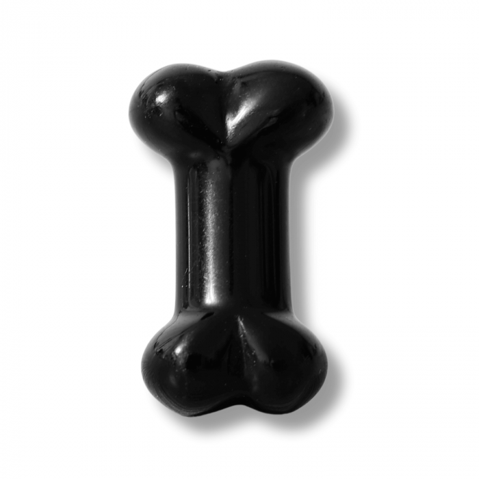 Figurina in Forma de Os din Cristale Naturale - Obsidian 30mm